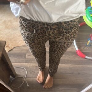 R13 Allison skinny Leopard Print Pants